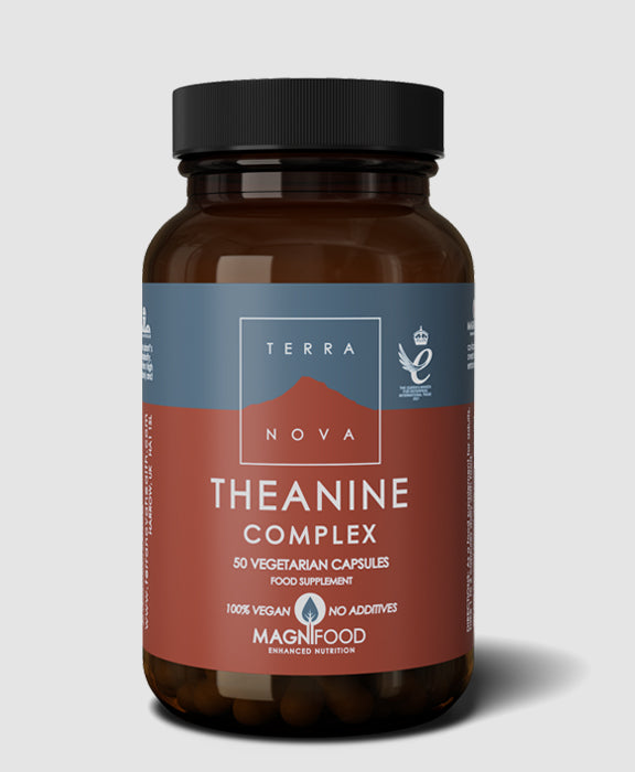 Terra Nova Theanine 100mg Complex (50 Capsules)