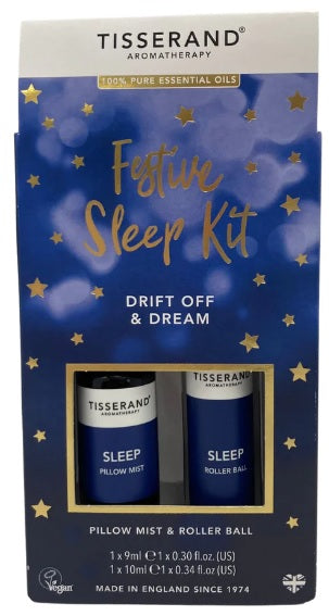 Tisserand Festive Sleep Kit