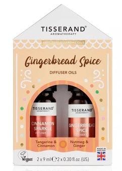 Tisserand Gingerbread Spice Diffuser Oils Double Pack