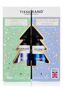 Tisserand Winter Joy and Winter Sleep Diffuser Oil Duo Pack