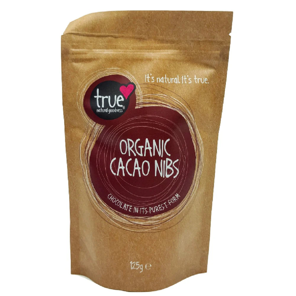 True Natural Goodness Organic Cacao Nibs Raw 