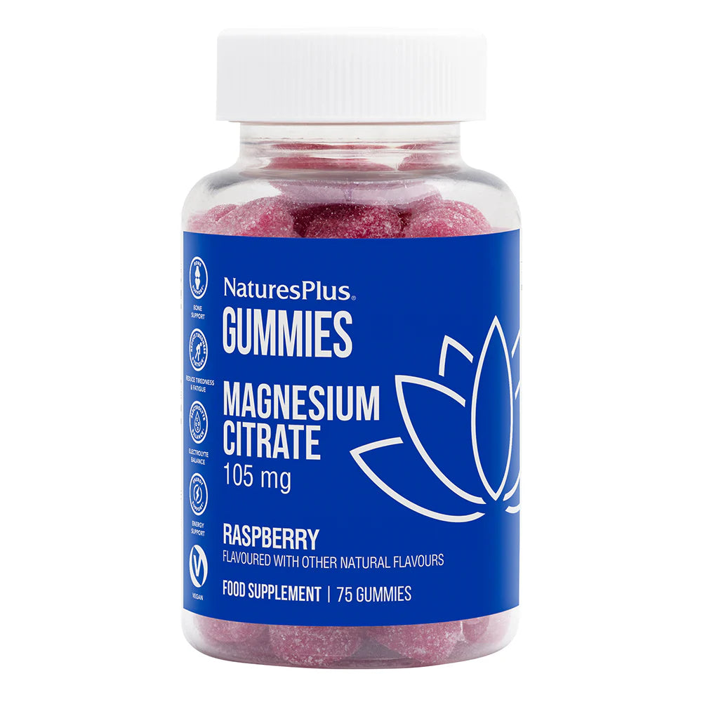 Natures Plus Magnesium Citrate Gummies 105mg