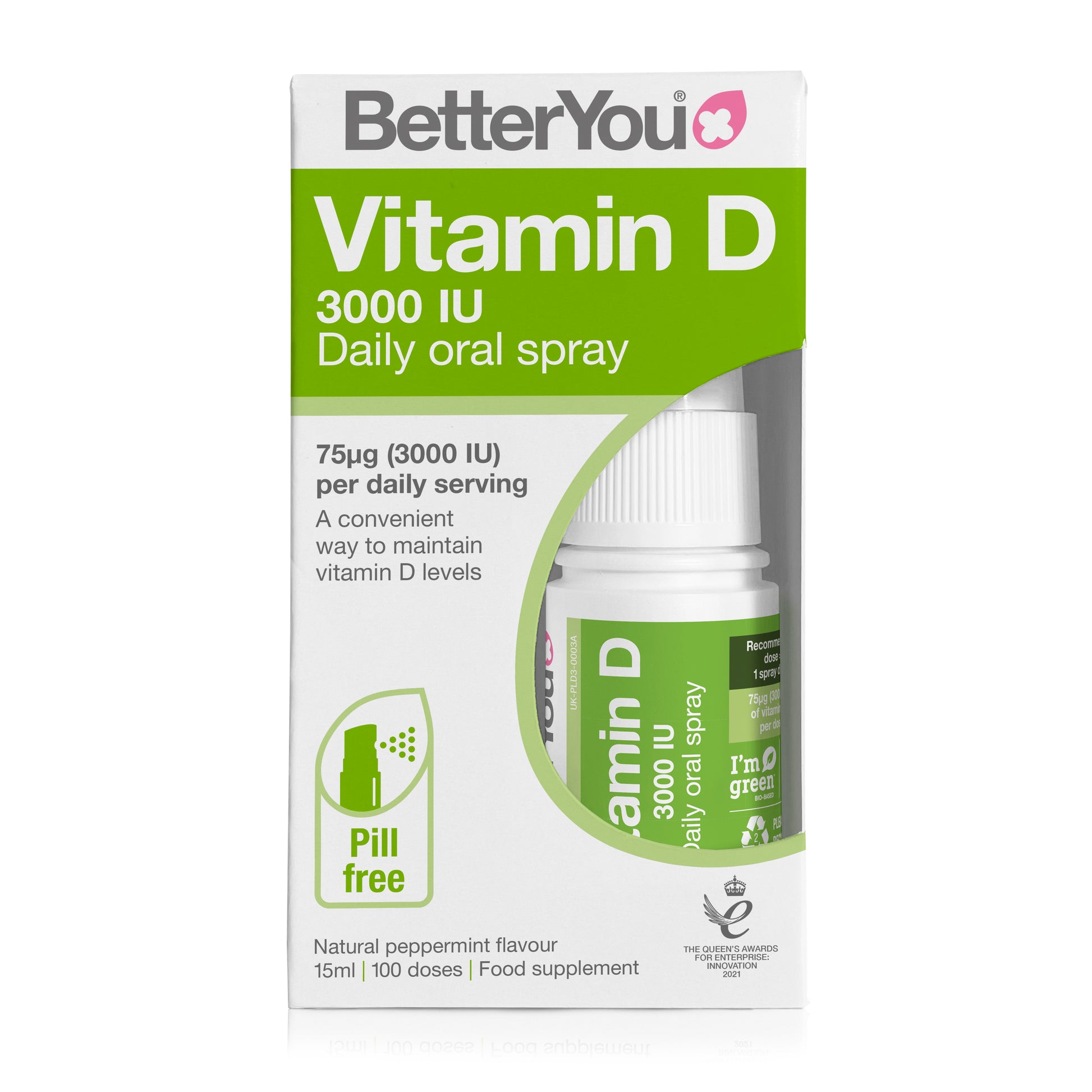 Better You D3000 Oral Spray (15ml)