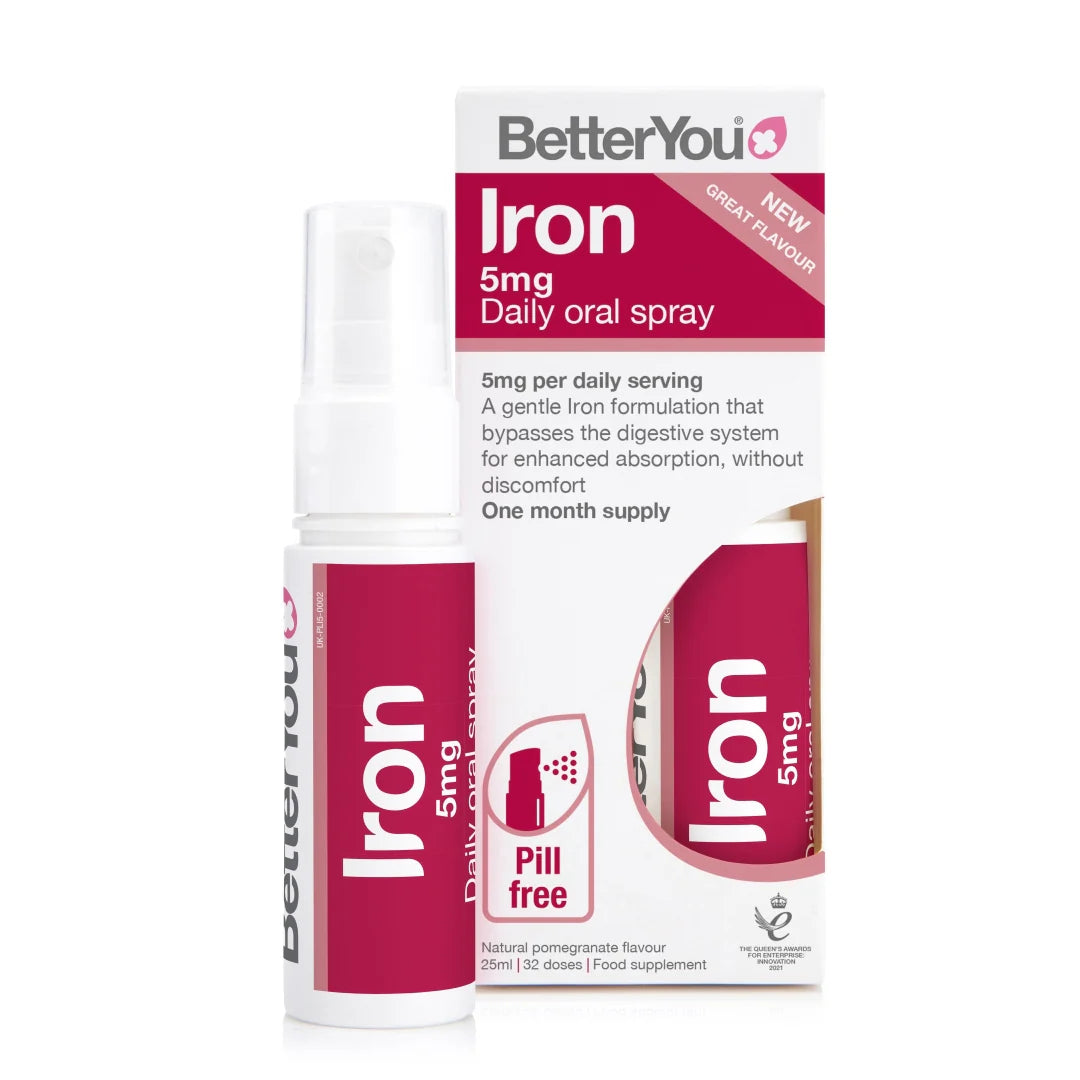 Better You Daily Oral Iron Spray 5mg