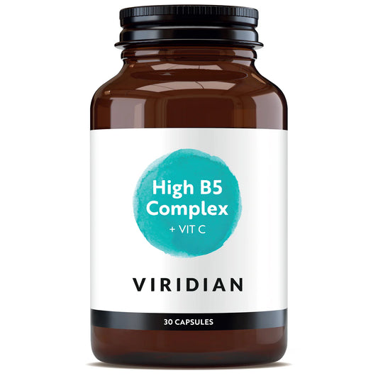 Viridian High B5 Complex + Vitamin C (30 capsules)