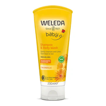 Weleda Baby Shampoo & Bodywash (200ml)