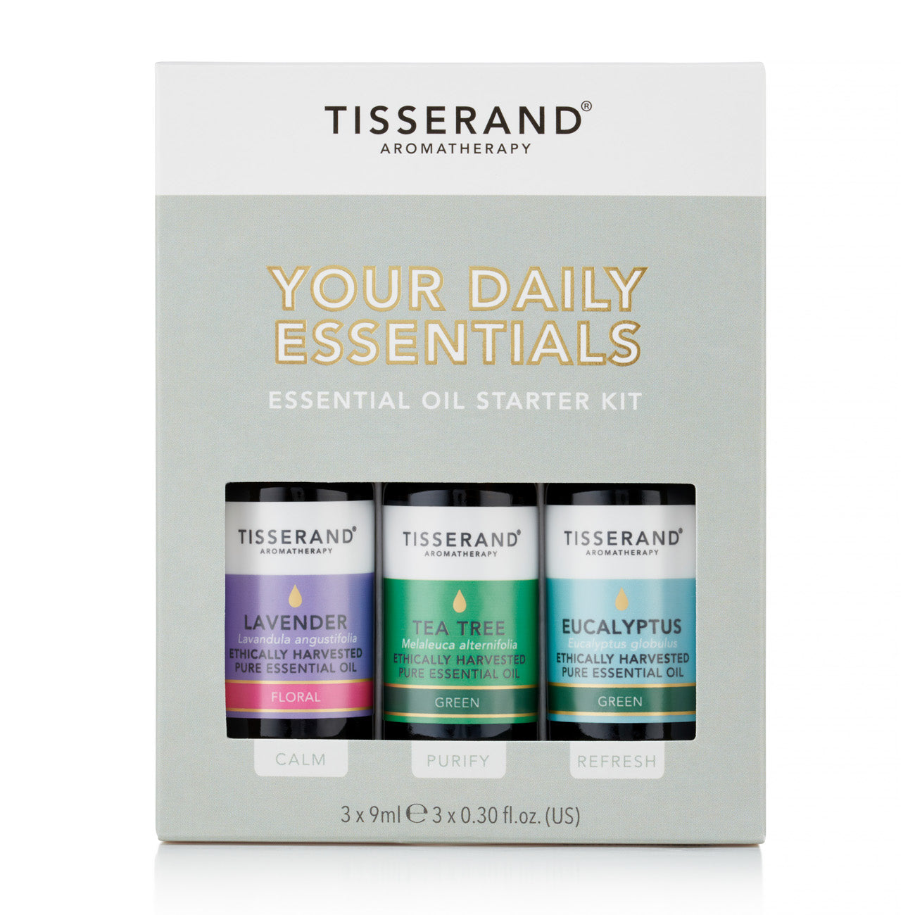 Tisserand Daily Essentials Kit (3 x 9ml)