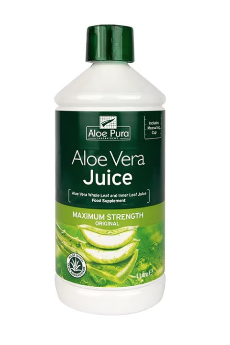 Aloe Pura Aloe Vera Juice Maximum Strength 1L