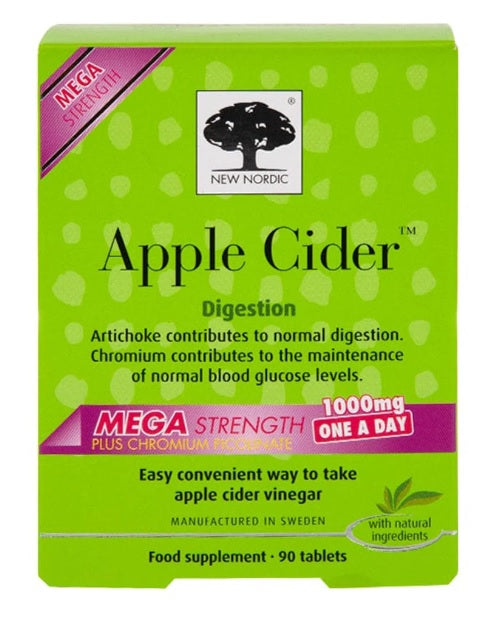 New Nordic Apple Cider 1000 Mega Strength Tablets