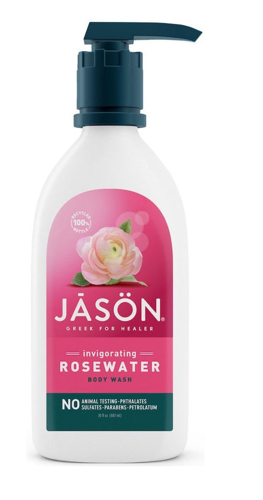 Jason Rosewater Invigorating Liquid Soap Pump