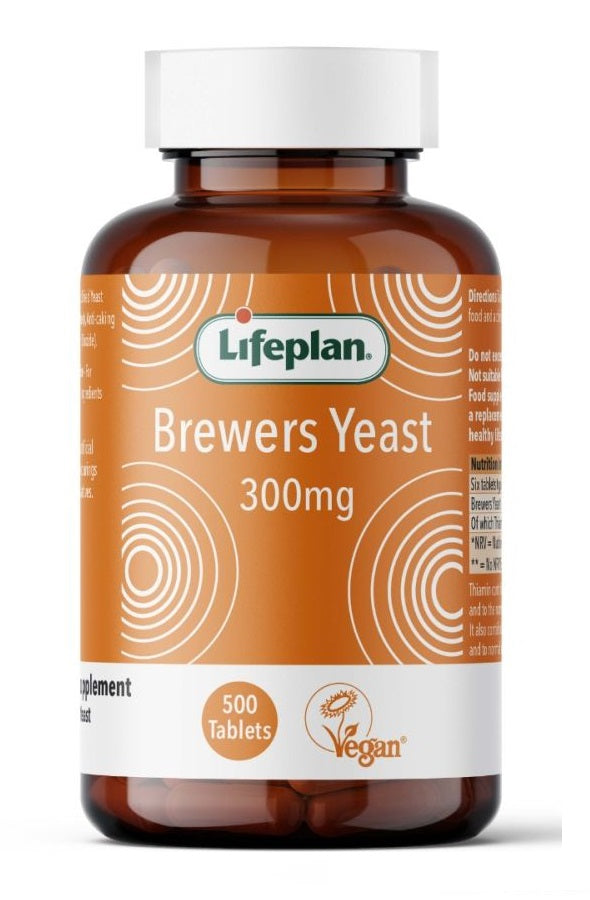 Lifeplan Brewers Yeast 300mg (500 tablets)