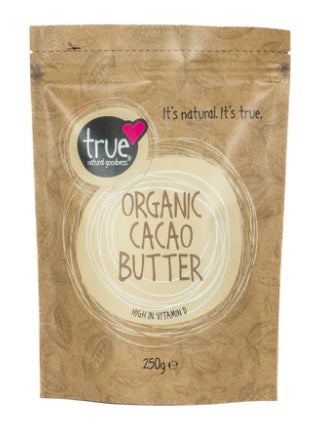 True natural Goodness Organic Cacao Butter (250g)