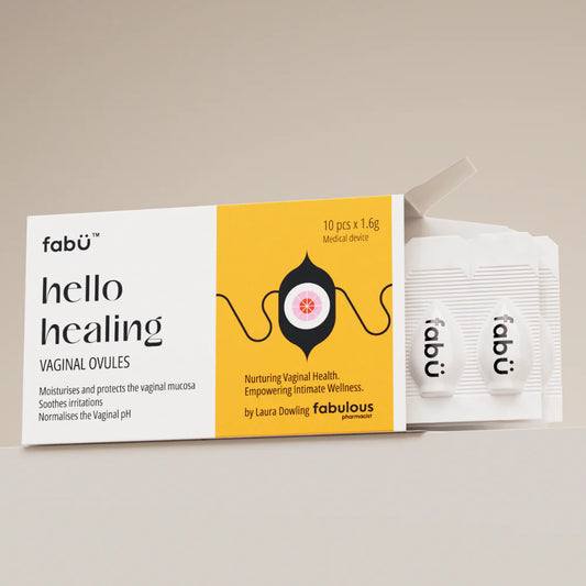 fabU Hello Healing Vaginal Ovules