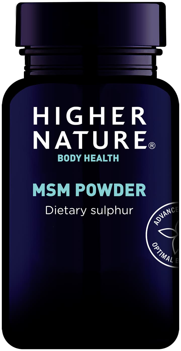 Higher Nature MSM 1000mg Powder (200g)