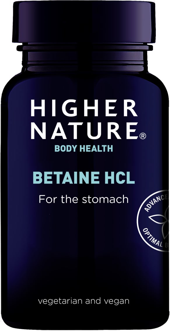 Higher Nature Betaine HCL (90 Capsules)