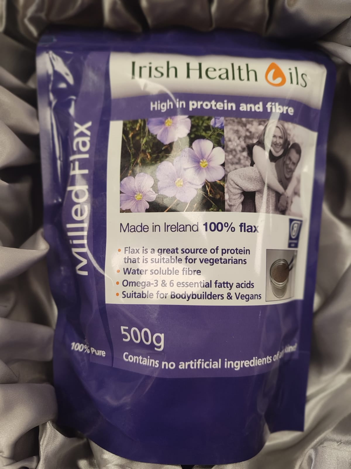 Irish Health Oils Milled Flax Seeds 500g