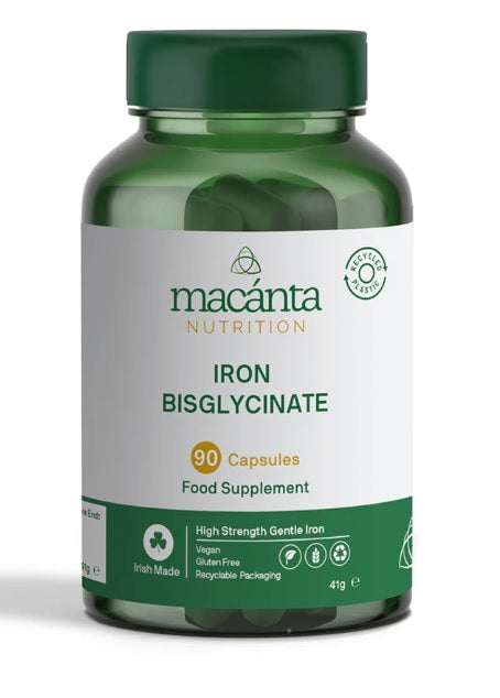 Macánta Iron Biglycinate 25mg (90s)