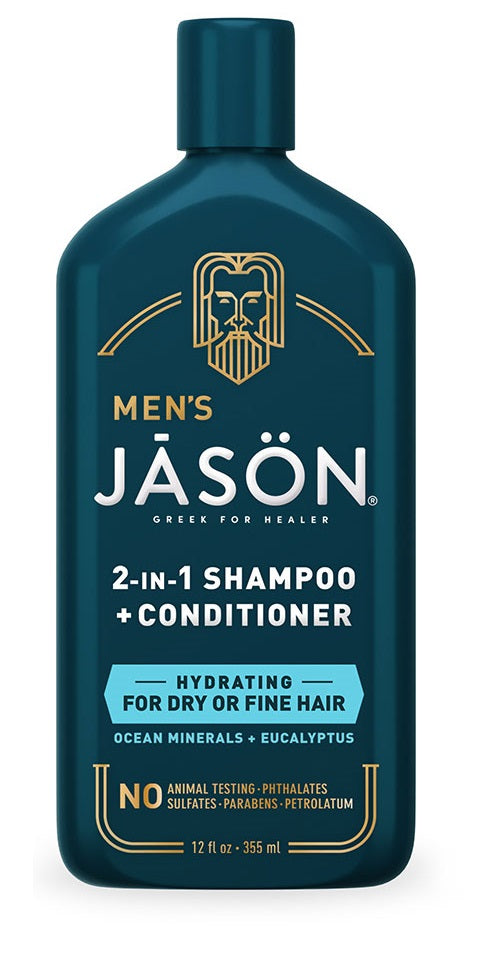 Jason Men’s Hydrating 2 in 1 Shampoo and Conditioner