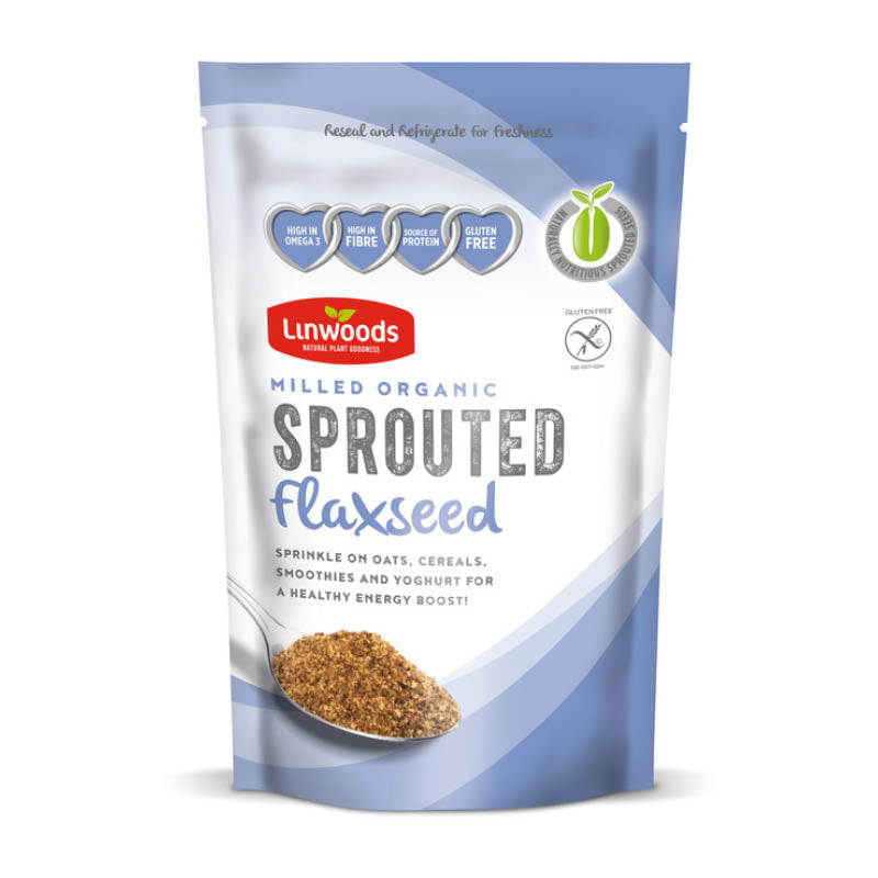 Linwoods Organic Sprouted Milled Flaxseed (360g)