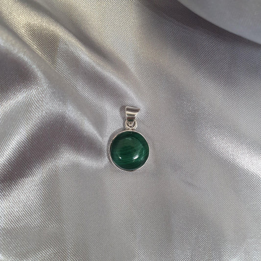 Malachite Pendant 02