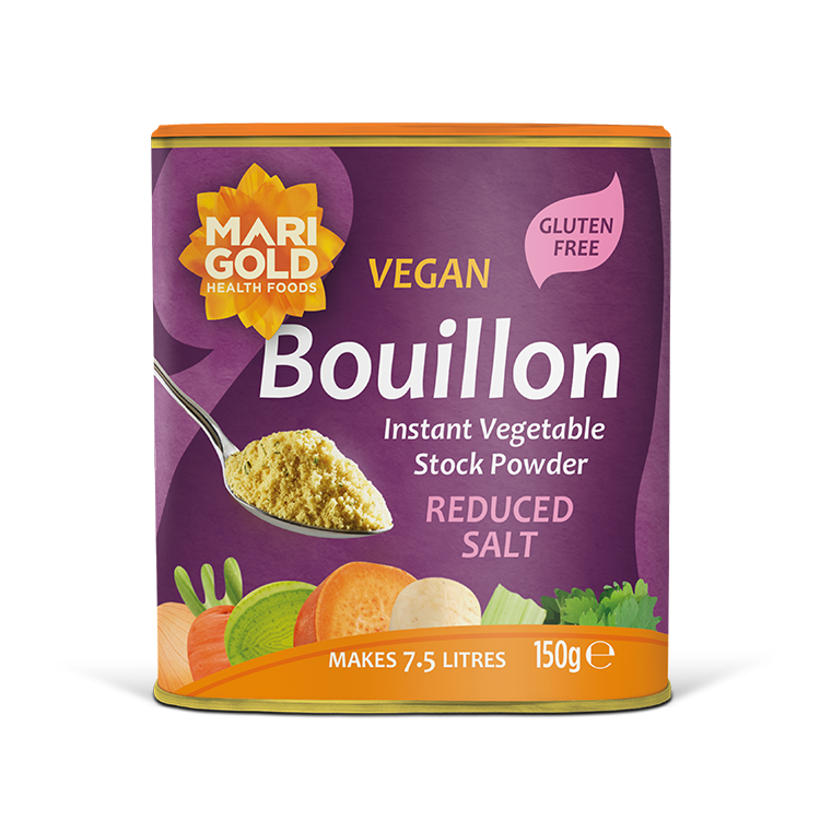 Marigold Gluten Free Reduced Salt Vegan Bouillon (150g)