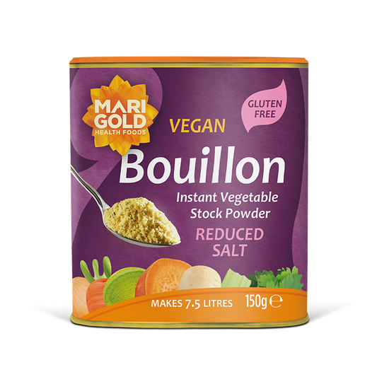 Marigold Gluten Free Reduced Salt Vegan Bouillon (150g)