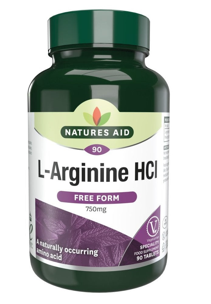 Nature's Aid AO L-Arginine 750mg