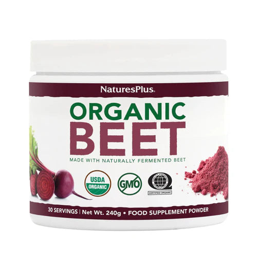 Natures Plus Organic Beetroot Powder