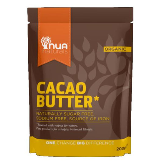 Nua Naturals Organic Cacao Butter (200g)