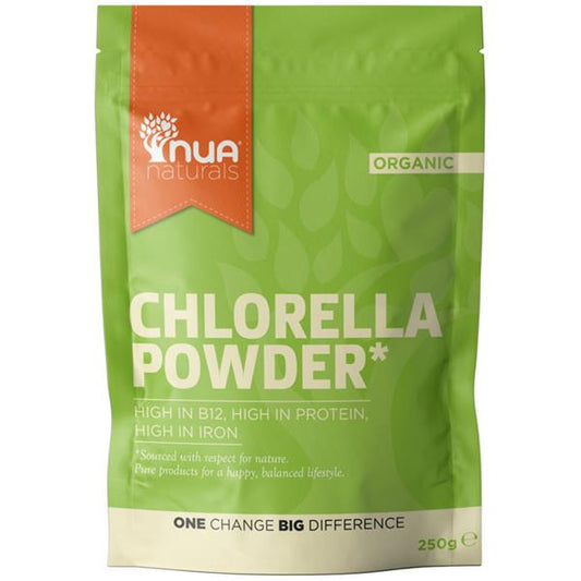 Nua Naturals Organic Chlorella Powder (250g)