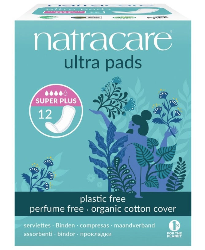 Natracare Organic Ultra Super Plus Period Pads