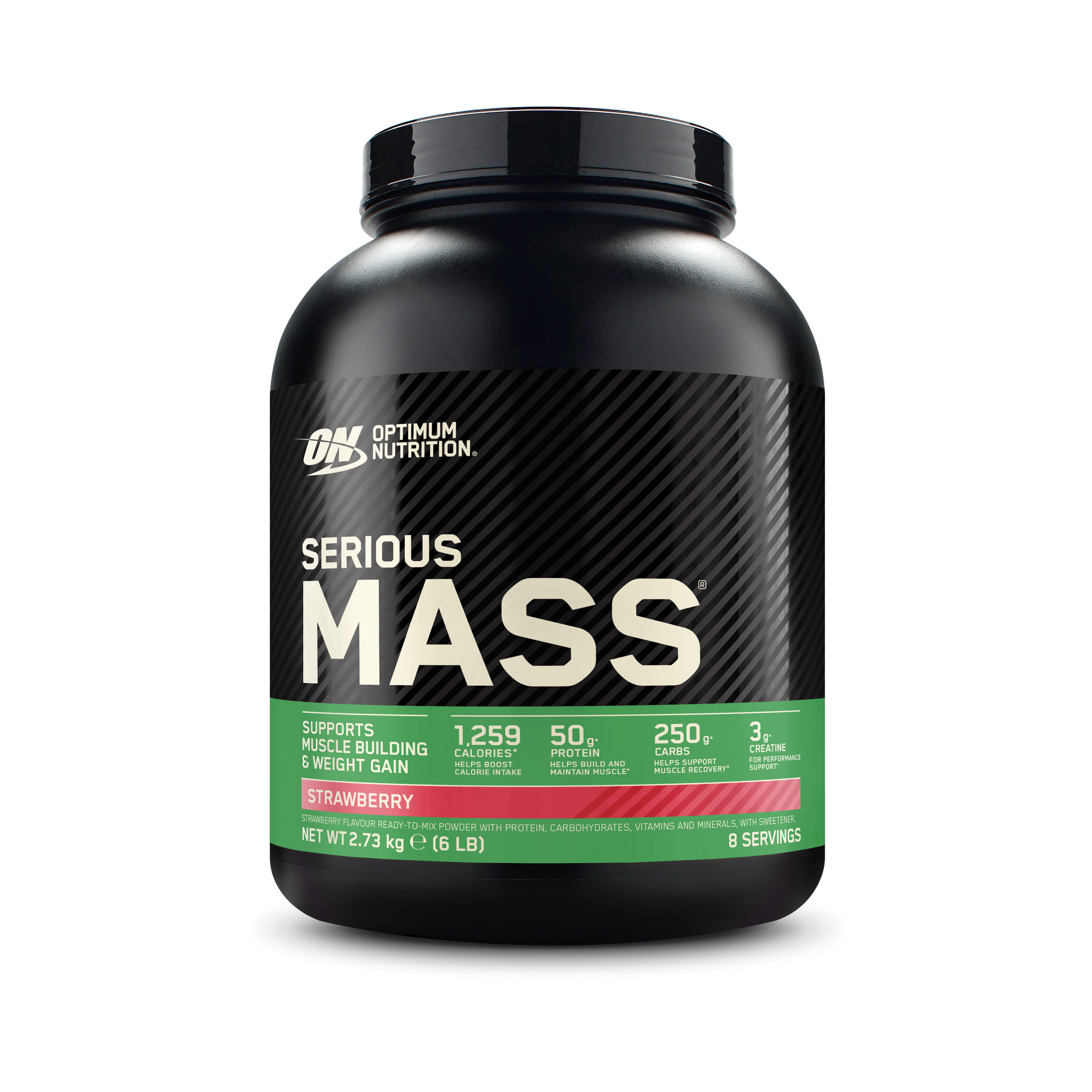 Optimum Nutrition Serious Mass 2.73kg Strawberry