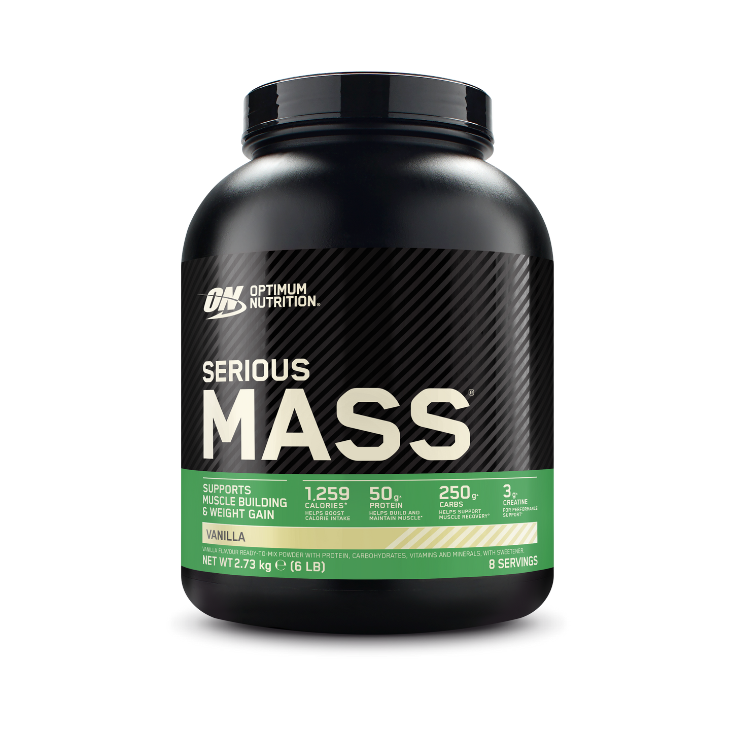 Optimum Nutrition Serious Mass 2.73kg Vanilla