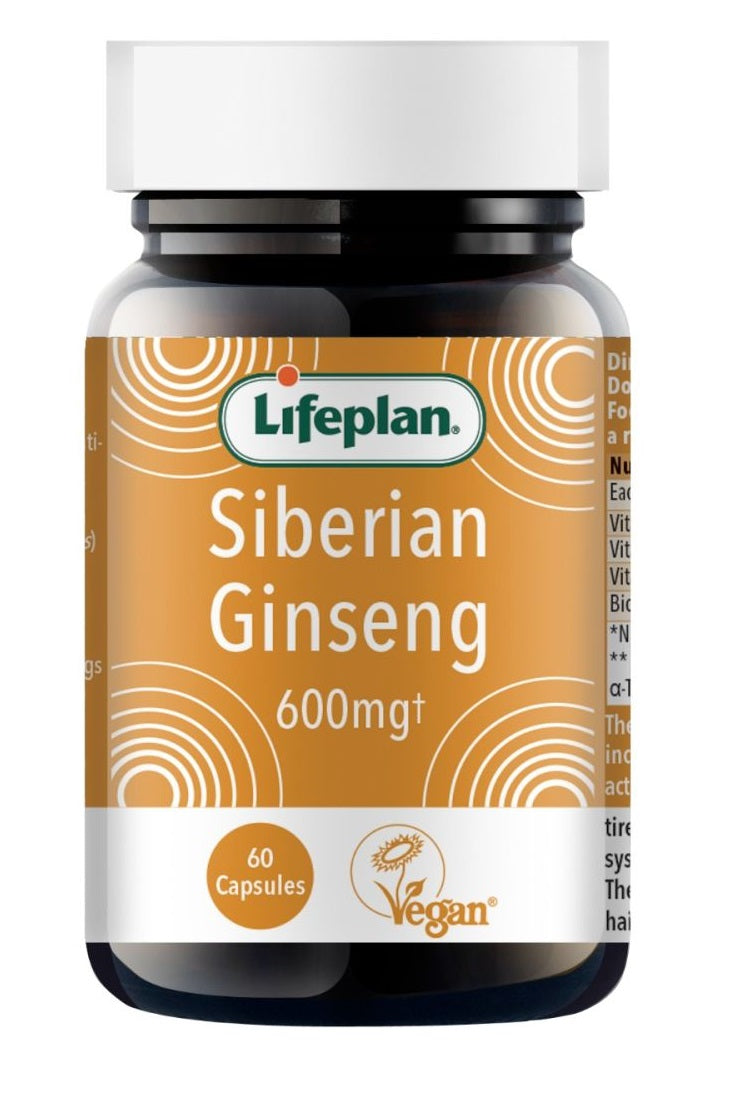 Lifeplan Siberian Ginseng 600mg (60 capsules)