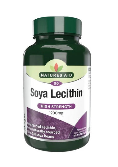 Nature's Aid Soya Lecithin 1200mg (90 softgels)