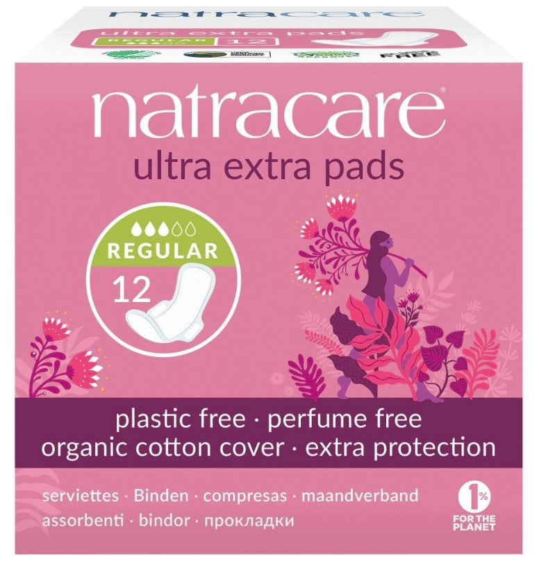 Natracare Ultra Extra Pads with Wings