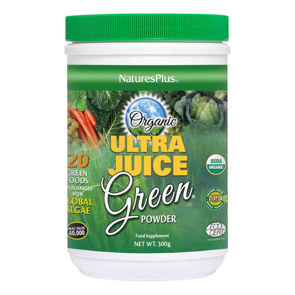 Natures Plus Ultra Juice Organic Green Drink 300g